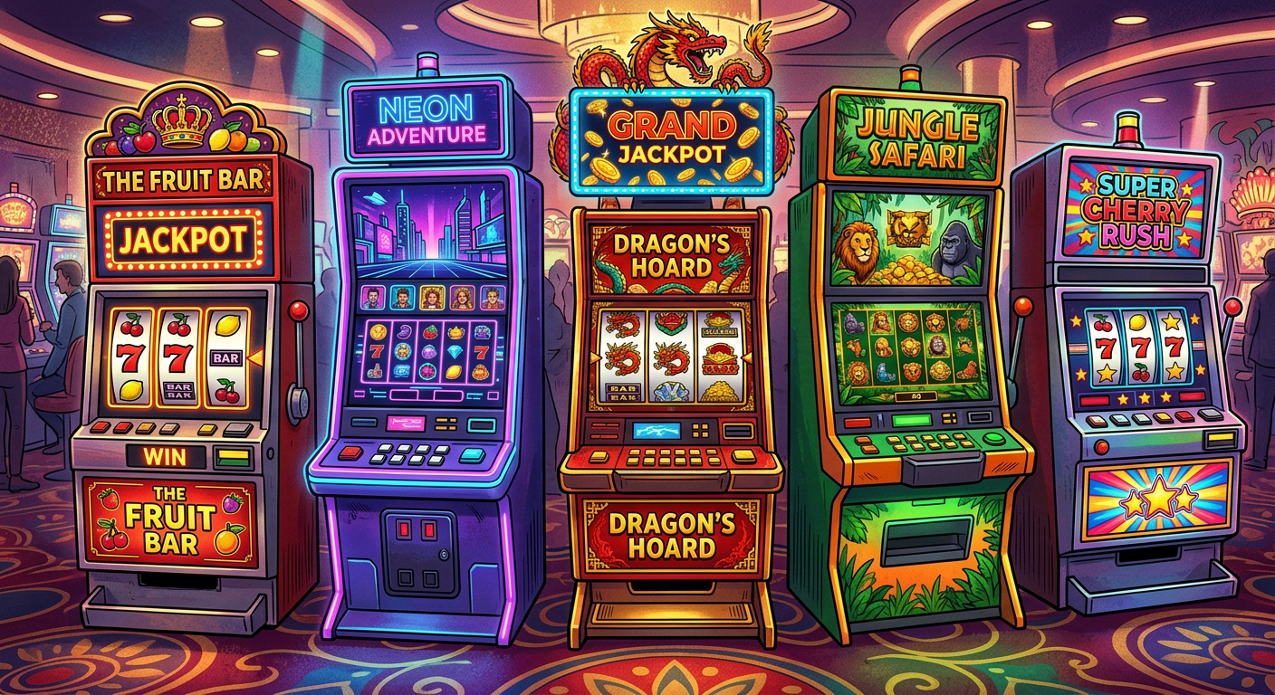Memahami Jenis-Jenis Permainan Slot Online